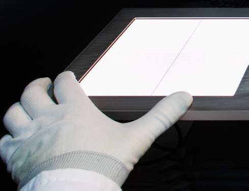 Des OLEDs tactiles