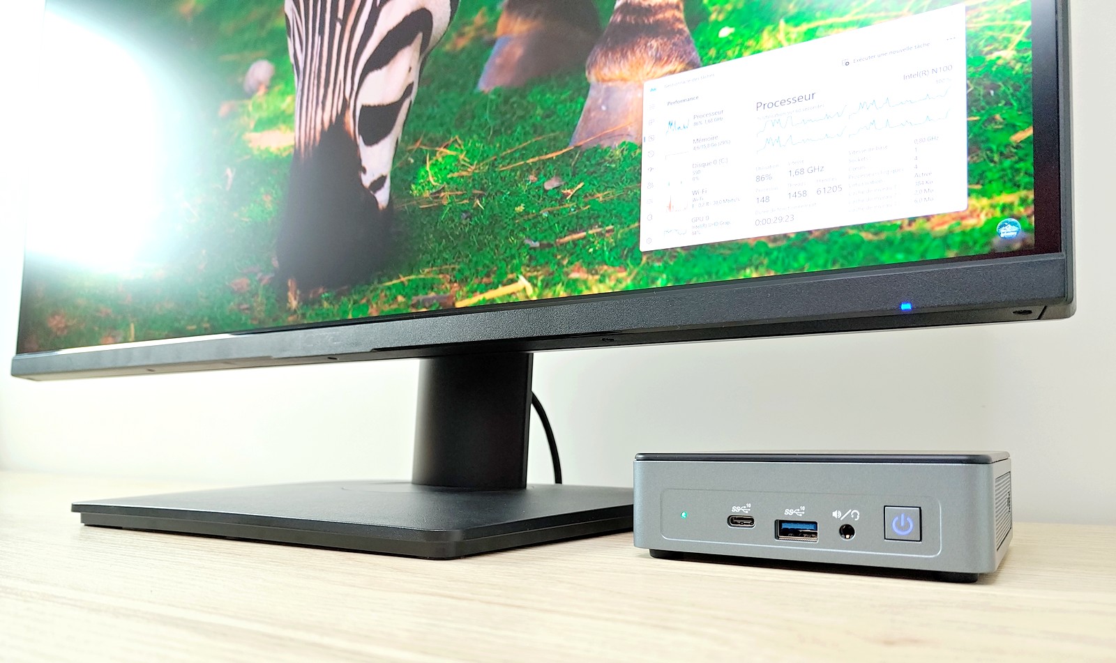 Test mini-PC Geekom Mini Air 12: discrétion et faible consommation