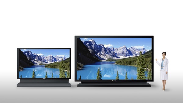 Panasonic présente le plus grand écran plasma commercialisé