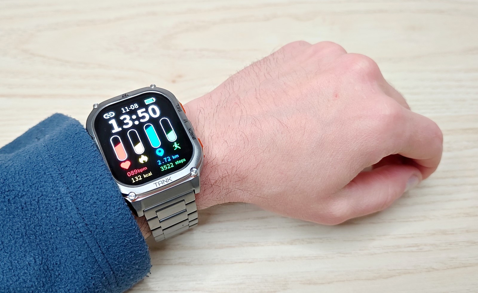 Test montre connectée Kospet Tank M3 Ultra (Special Edition): grand format, grandes capacités