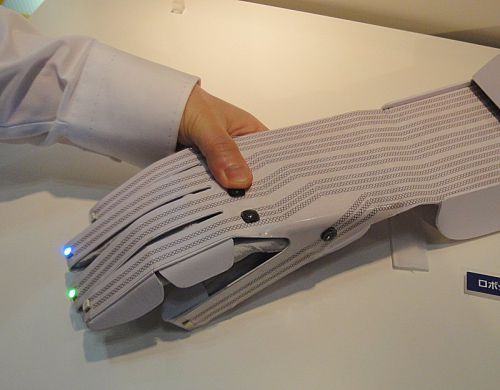 Un prototype de circuit imprimé élastique