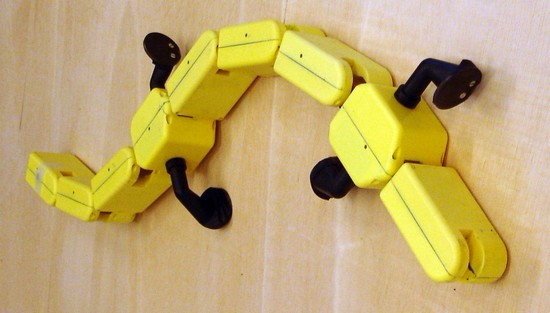 Un robot qui sait nager et marcher