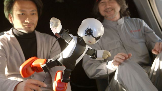 Kirobo, un robot humanoïde à bord de l'ISS