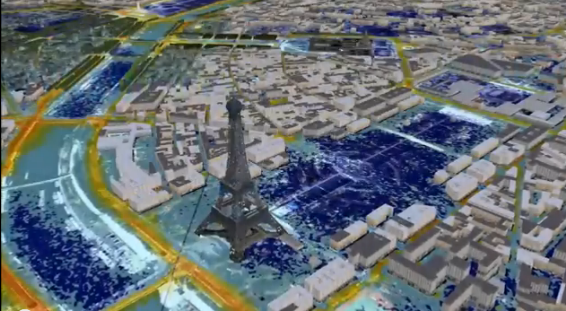 AirCity: un simulateur 3D pour calculer la pollution à Paris