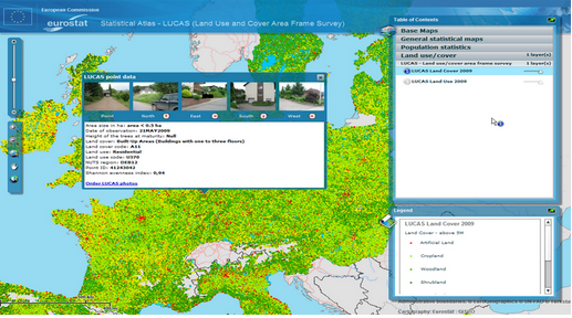 Enquête 2012 sur la couverture et l'utilisation des sols en Europe
