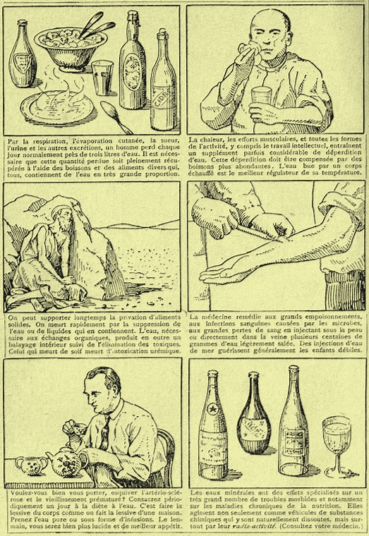 Rétro 1932 : L’importance de l’eau dans la vie du corps humain (1/2)
