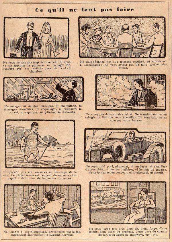 Rétro 1927 : Si vous êtes nerveux, ne faites pas…