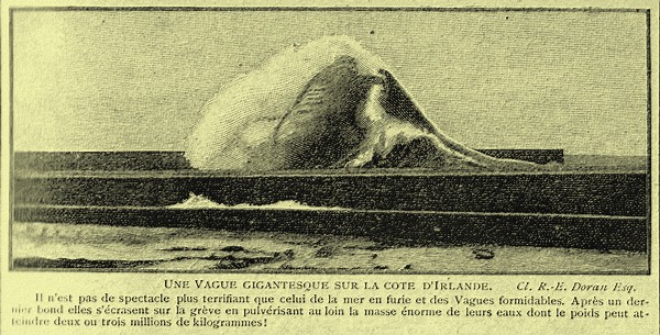 Rétro 1905 : Vagues formidables et raz de marée