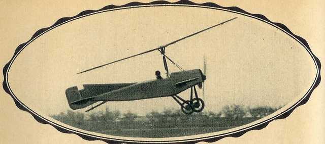 Rétro 1923: L’autogyre, la nouvelle machine volante