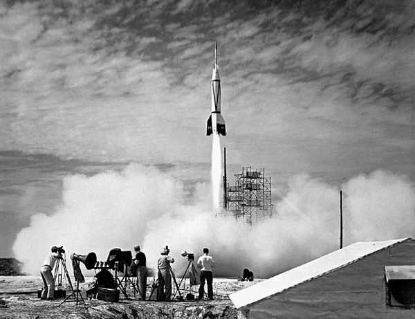 Rétro 1950: premier lancement d’une fusée depuis Cap Canaveral