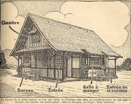 Rétro 1928: Le renouveau de la maison de bois