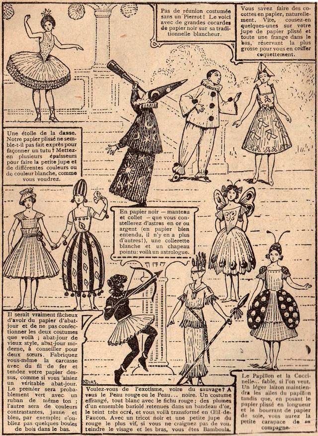 Rétro 1925: Les travestis de papier