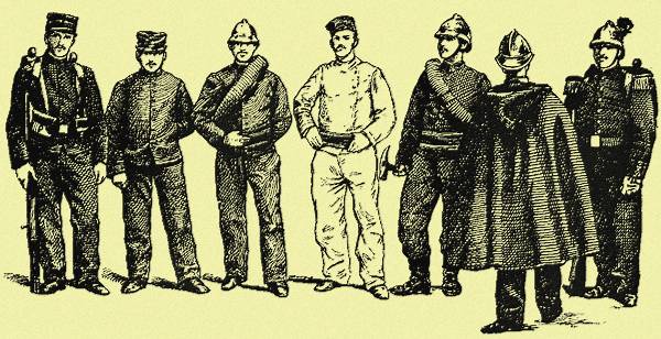 Rétro 1900 : Tenues et véhicules de pompiers