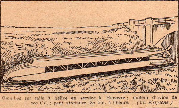 Rétro 1932 : Nouveaux moyens de transports