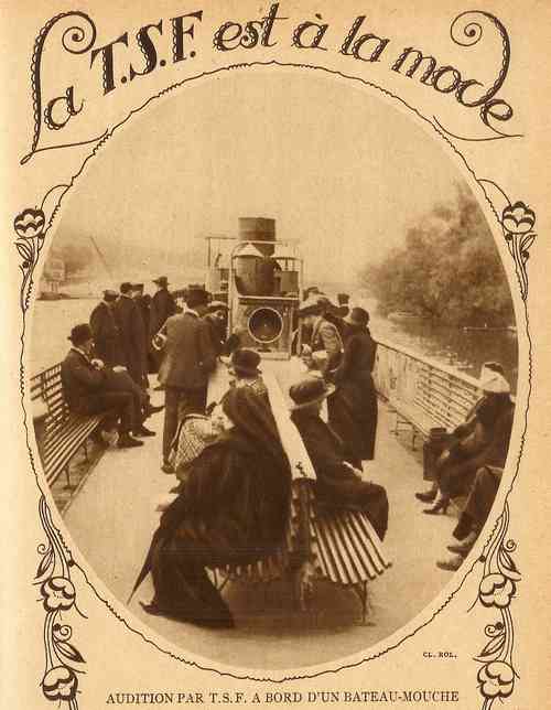 Rétro 1923 : la T.S.F. est à la mode