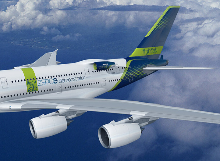 Essais d'une propulsion à hydrogène sur Airbus A380