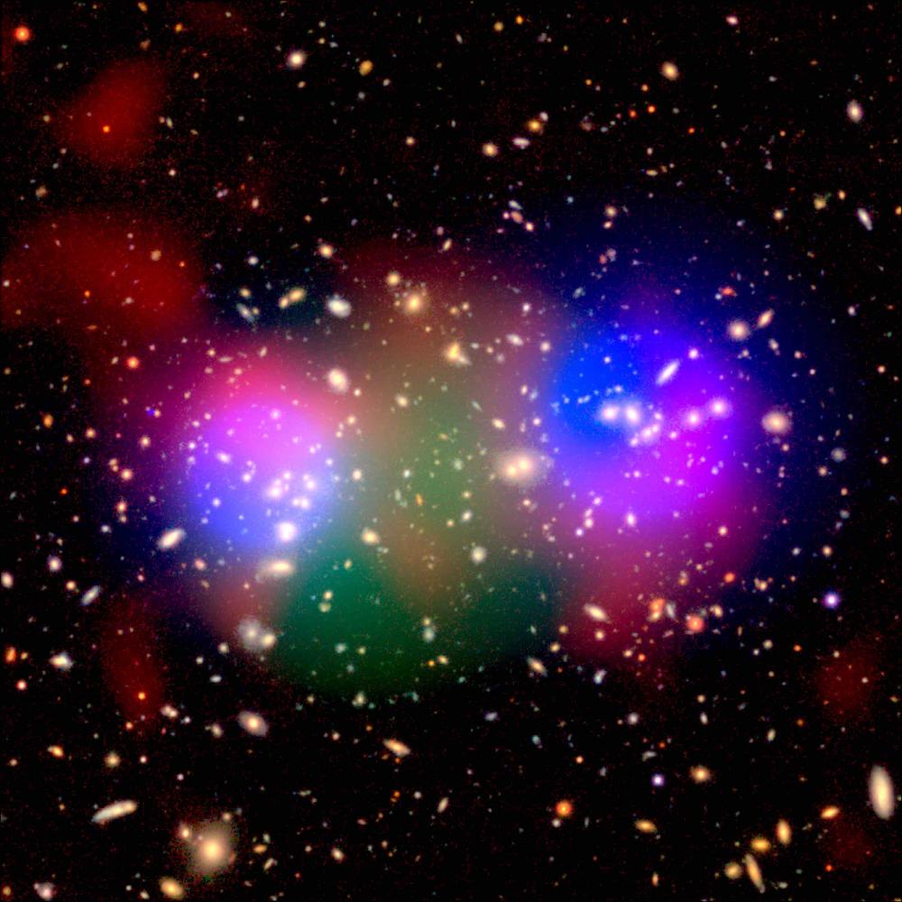 Fournaise cosmique et matière noire