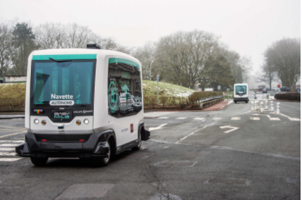 Le groupe RATP lance une expérimentation de navettes autonomes au CEA Paris-Saclay