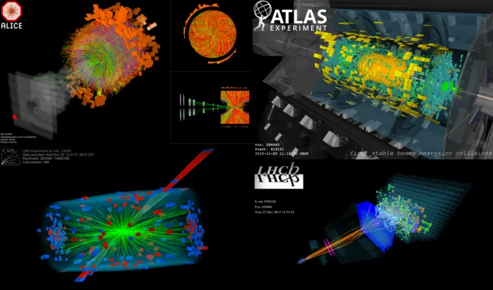 Collisions d'ions plomb: un nouveau record d'énergie pour le LHC