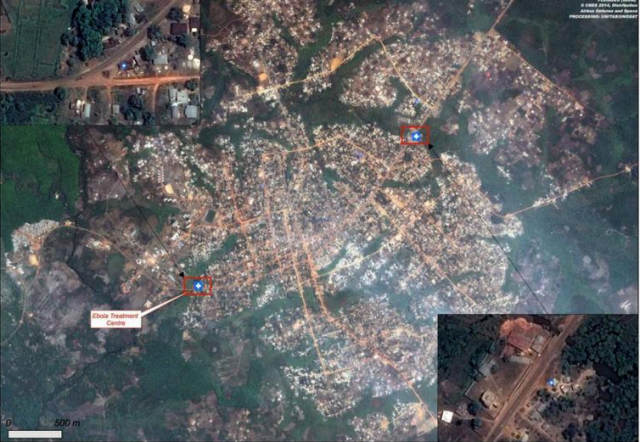 UNOSAT participe à la bataille contre Ebola