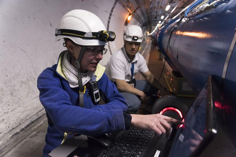 LHC: La radiographie pour rechercher la cause d'un court-circuit