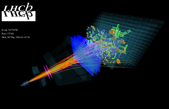 Observation exceptionnelle de LHCb : cinq d'un coup !