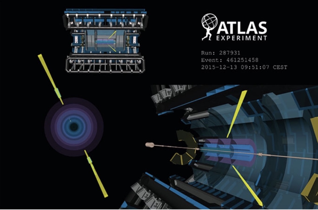 ATLAS: signe direct de la diffusion lumière-lumière observé
