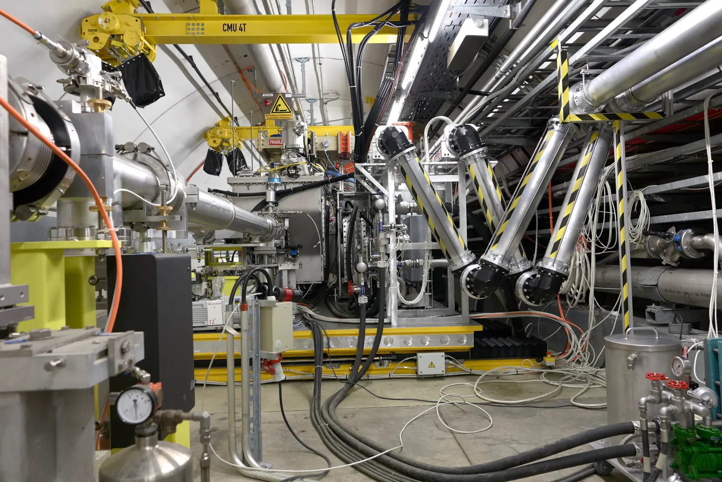 Première mondiale: des protons qui avancent en crabe