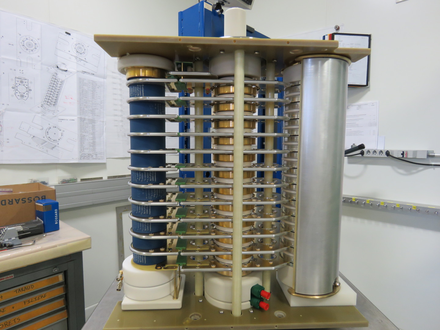 Le nouvel absorbeur du Supersychrotron à protons prend forme