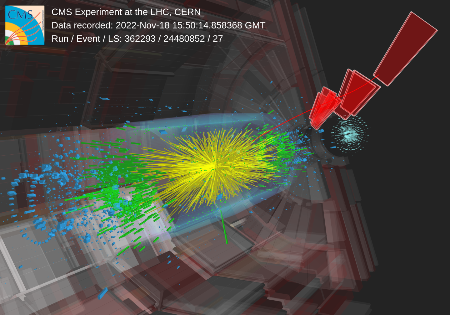 Premières collisions d’ions de plomb au LHC à une énergie record