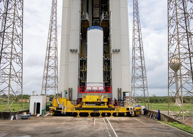 Premier vol imminent pour le lanceur spatial Vega C