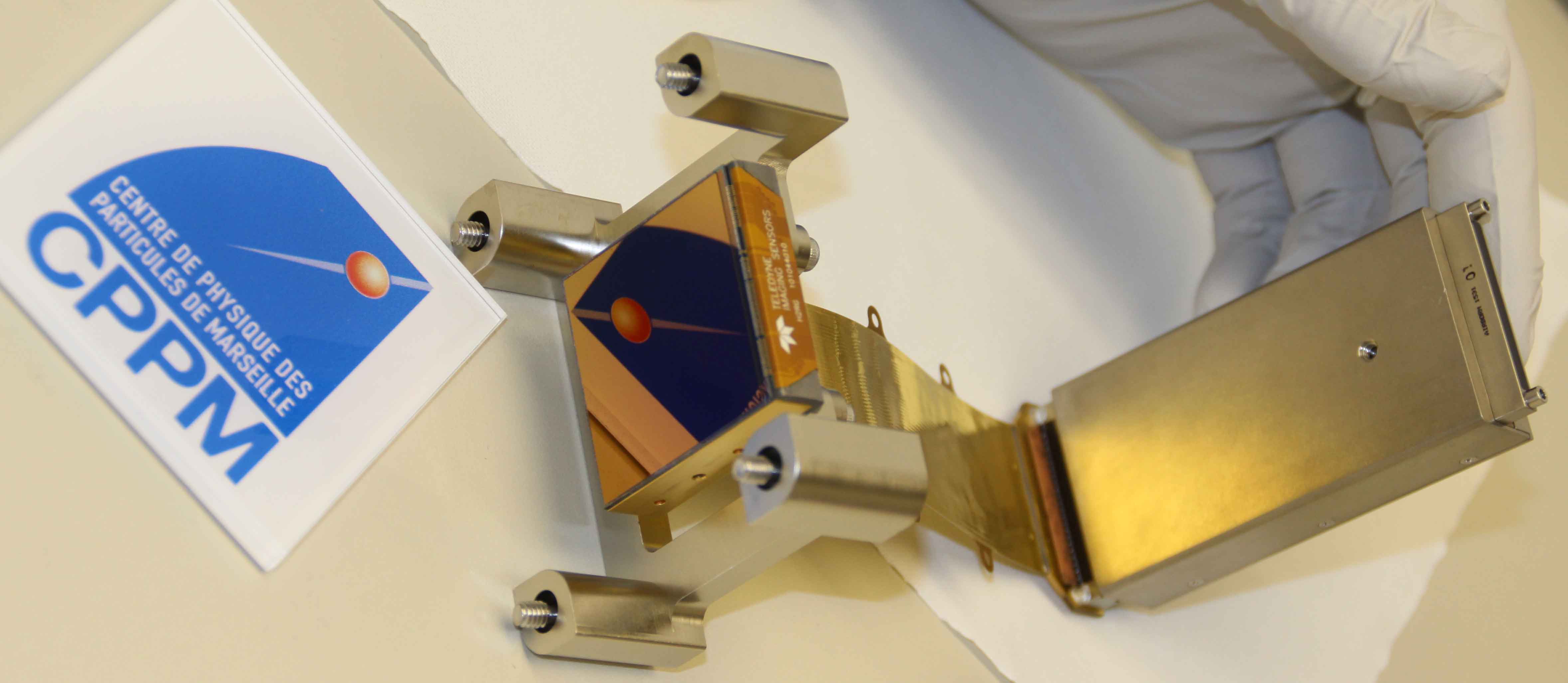Arrivée au CPPM des premiers détecteurs de vol pour Euclid, la mission spatiale de l'ESA