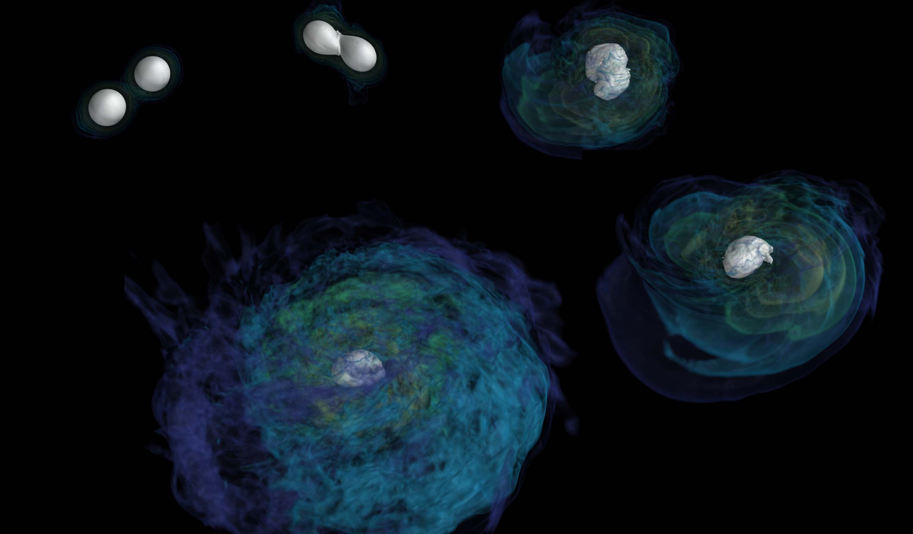 Un premier mois réussi pour le run O3 de LIGO et Virgo