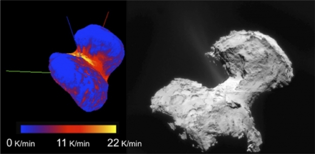 Grâce à Rosetta, la comète 67P/Churyumov-Gerasimenko continue de livrer ses secrets