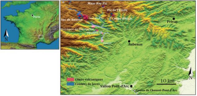 Les premières représentations figuratives d'une éruption volcanique