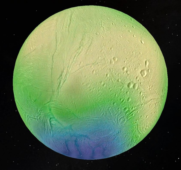 Un océan à seulement quelques kilomètres sous la surface glacée d'Encelade