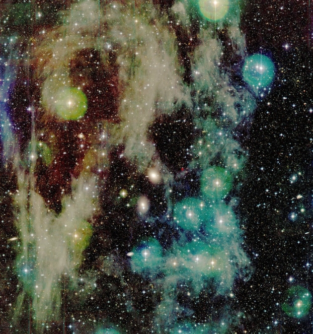 Imagerie profonde optique: sondage de la structure interstellaire