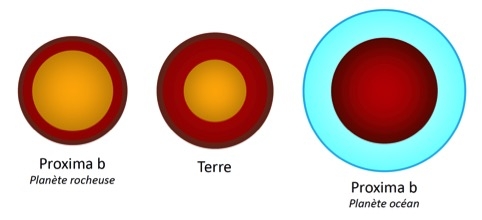 Proxima b, une exoplanète recouverte d'un océan ?