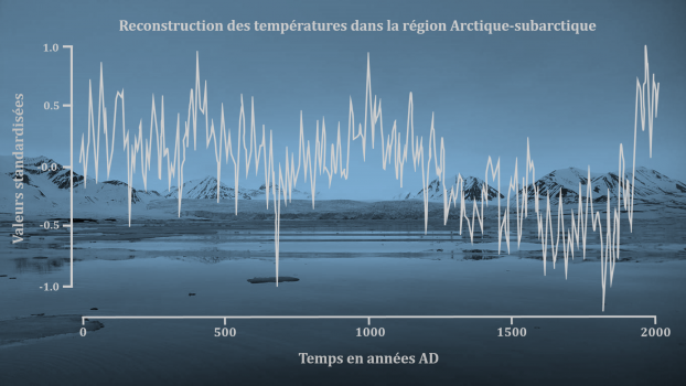 Changement climatique en Arctique: variabilité multidécennale des derniers millénaires