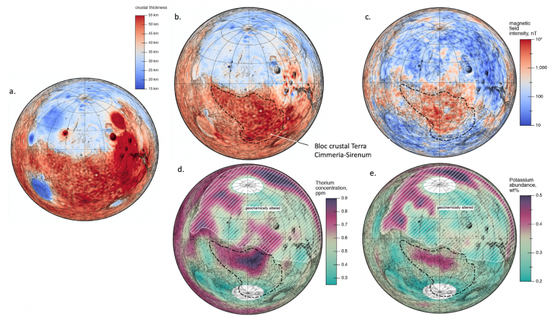 Mars, un continent caché ?