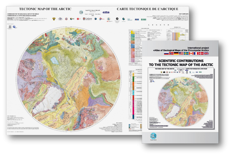 TEMAR, la première carte tectonique de l'Arctique