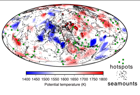 Quelle distribution de température dans le manteau terrestre ?