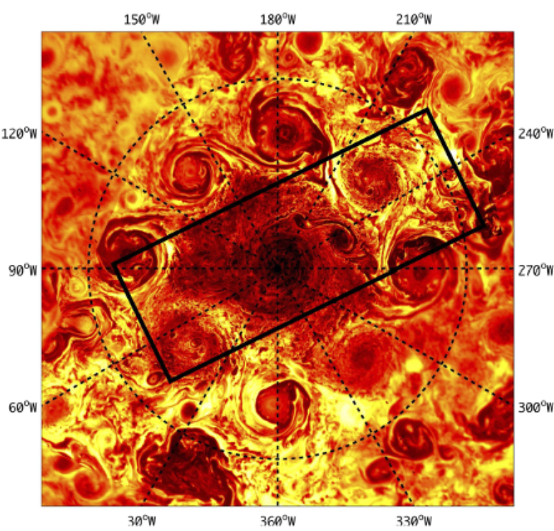 L’océanographie physique explique les cyclones aux pôles de Jupiter