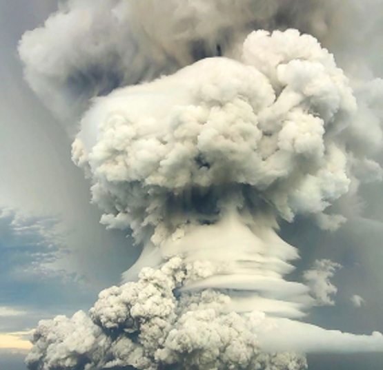 Volcan Hunga Tonga: l’éruption a engendré des ondes dépassant les limites de l’espace