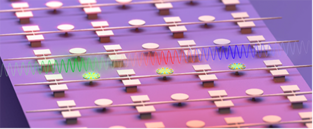 Connexion optique de plusieurs systèmes nanooptomécaniques distants