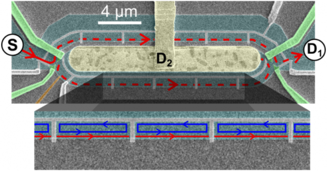 Cohérence quantique électronique macroscopique dans un circuit