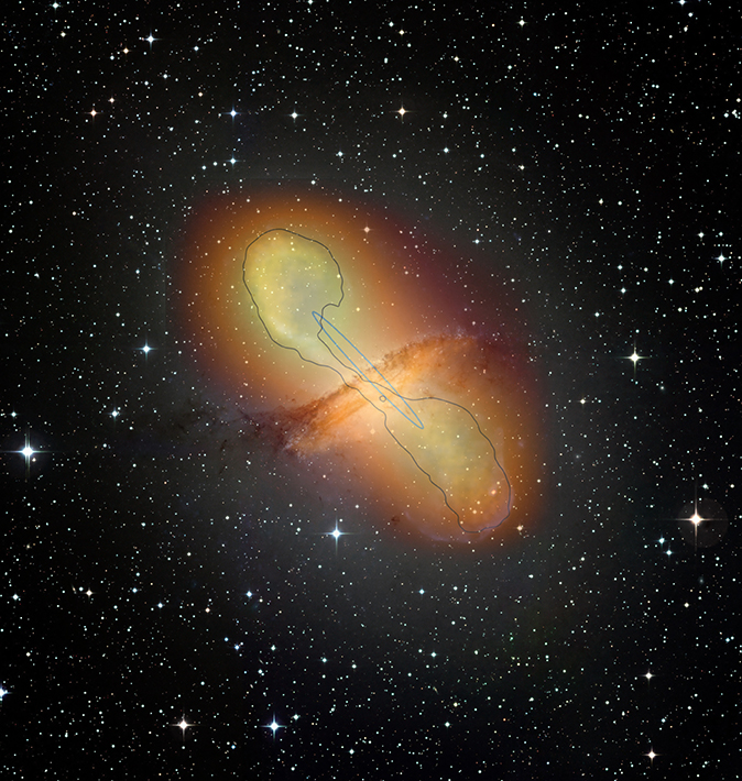 Les jets des quasars: des accélérateurs de particules sur des milliers d'années-lumière