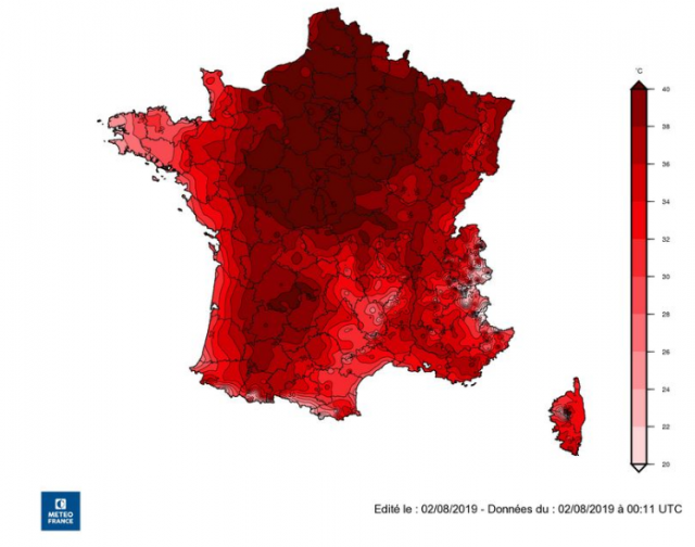 La canicule de juillet aurait été quasi-improbable dans un climat non modifié par l’homme