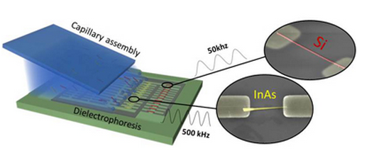 Quand les nanofils trouvent leur place