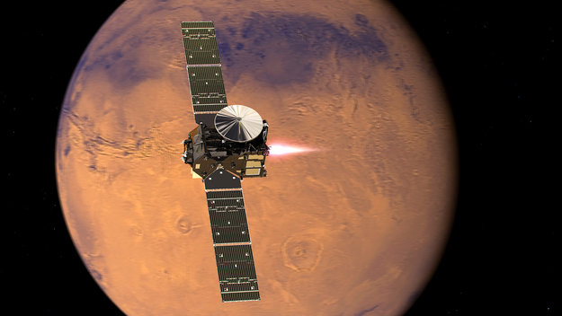 Le TGO d'ExoMars a atteint son orbite - la situation de l'EDM est en cours d'évaluation